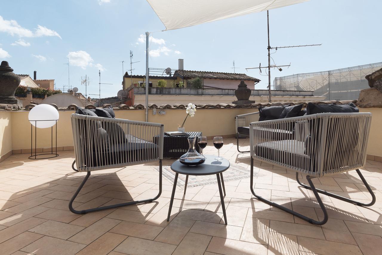 Cs Campo De'Fiori - Navona Amazing Terrace Apartment 로마 외부 사진
