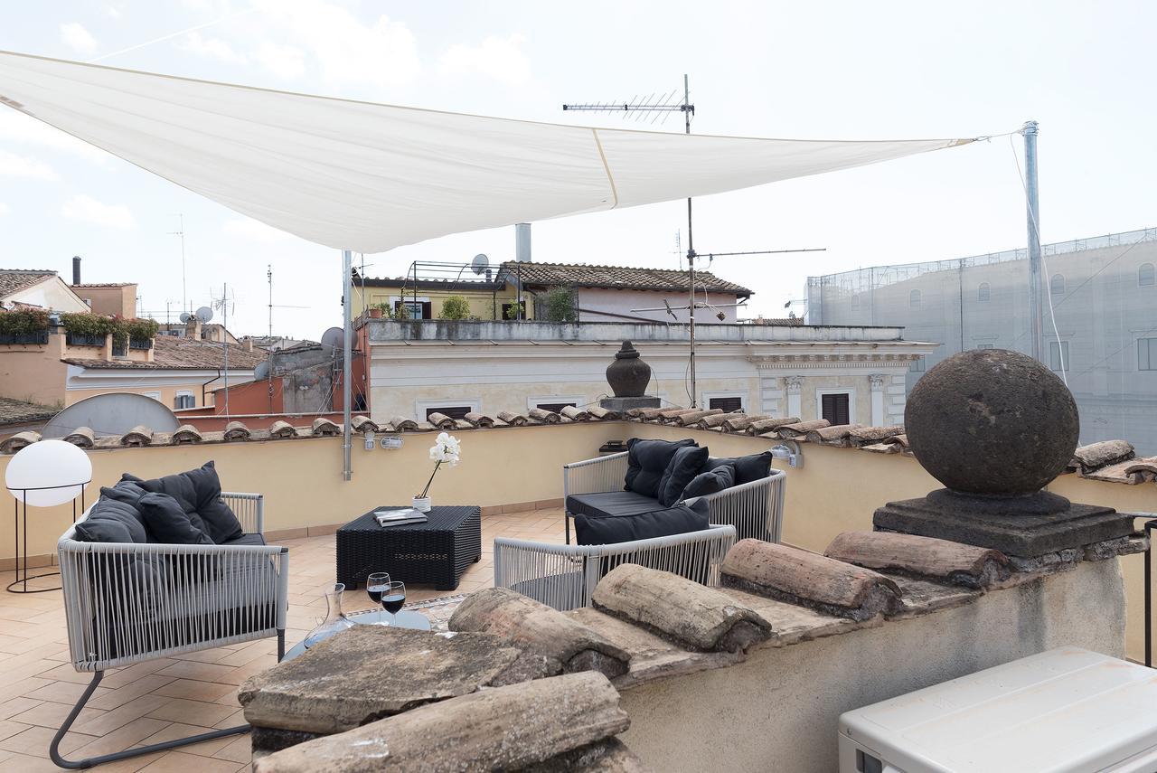 Cs Campo De'Fiori - Navona Amazing Terrace Apartment 로마 외부 사진