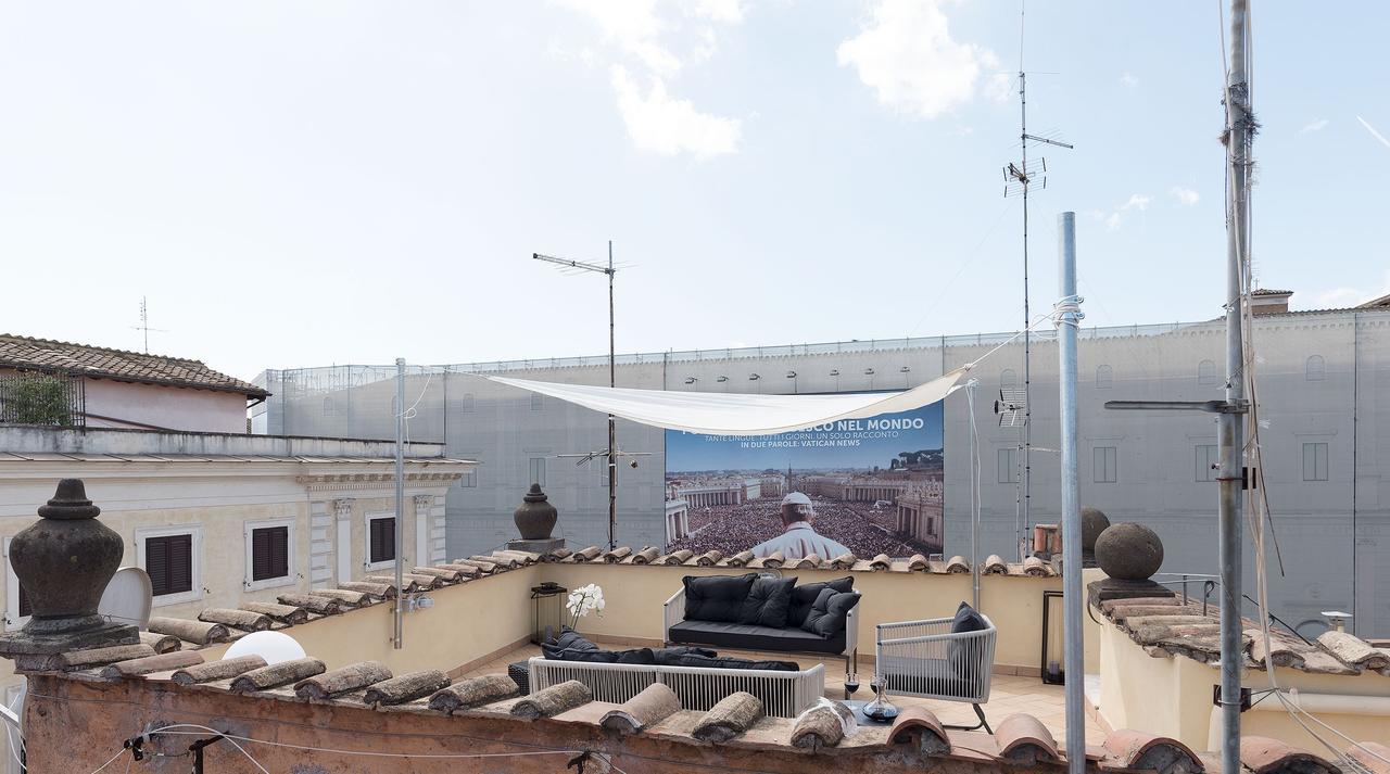Cs Campo De'Fiori - Navona Amazing Terrace Apartment 로마 외부 사진