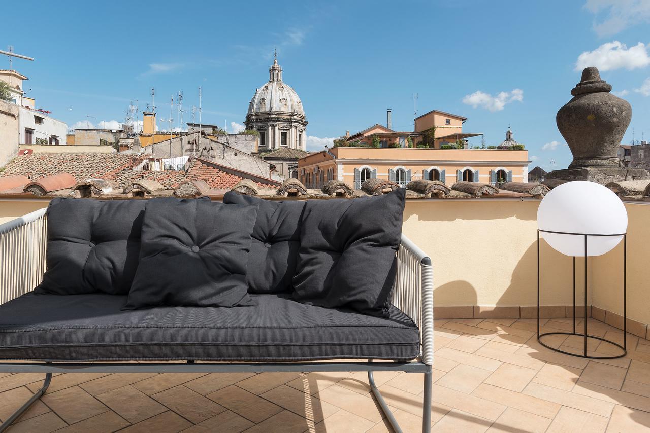 Cs Campo De'Fiori - Navona Amazing Terrace Apartment 로마 외부 사진