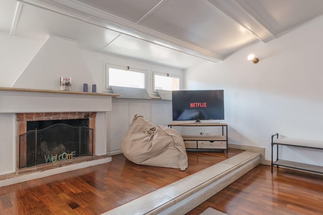 Cs Campo De'Fiori - Navona Amazing Terrace Apartment 로마 외부 사진