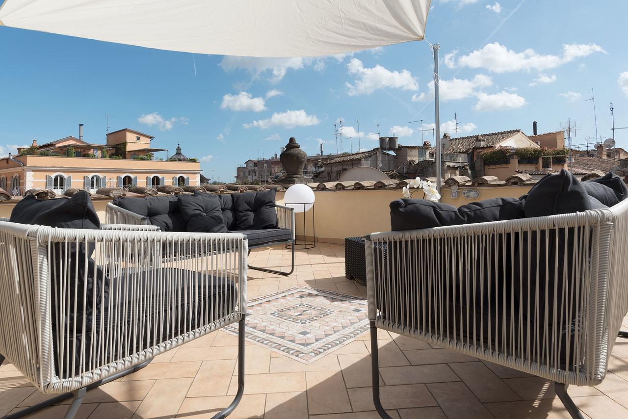 Cs Campo De'Fiori - Navona Amazing Terrace Apartment 로마 외부 사진